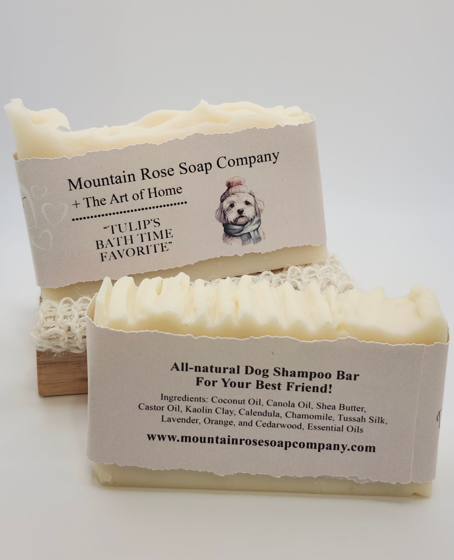 Tulip's Bath Time Favorite - All Natural Dog Shampoo
