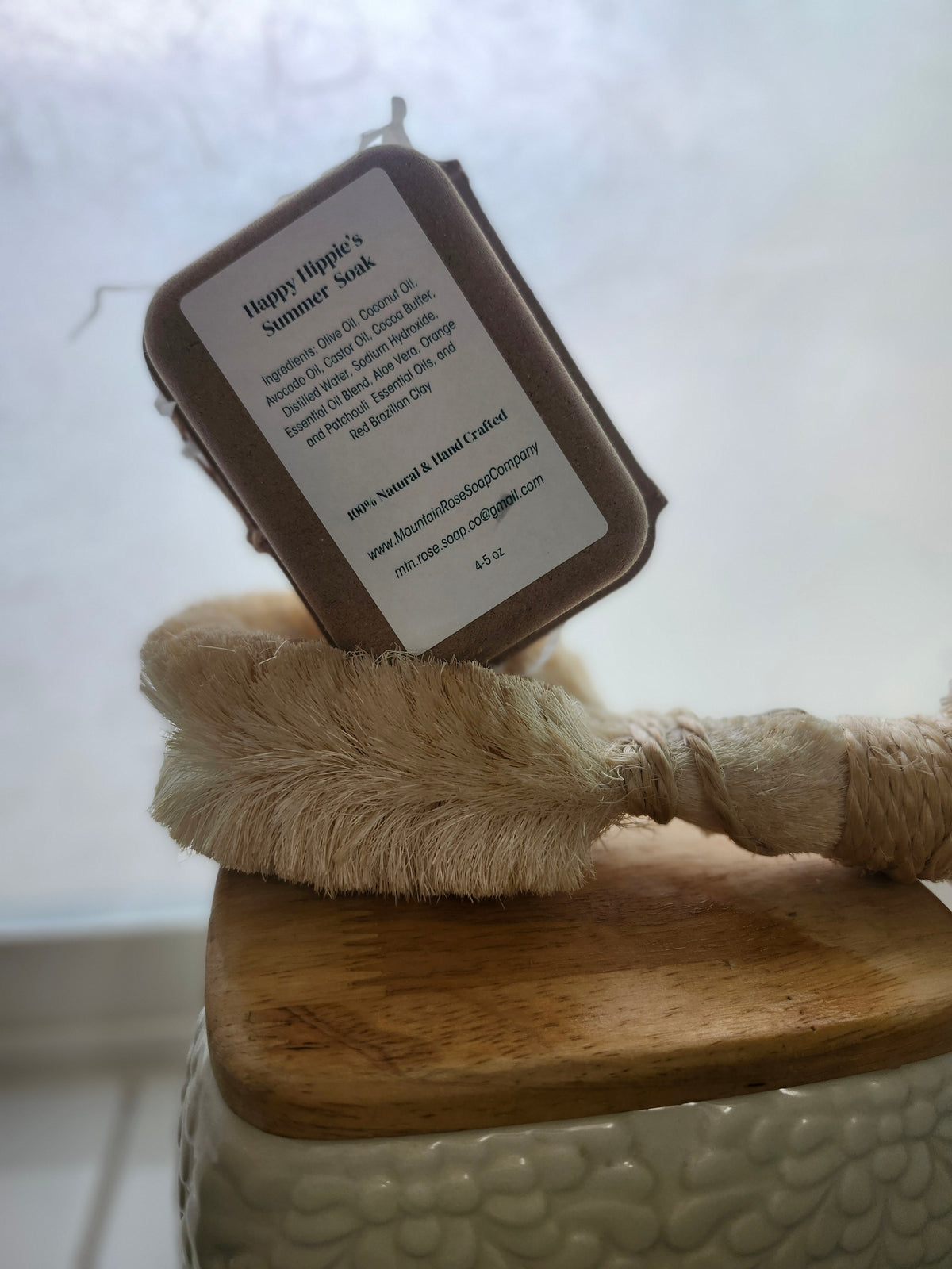 Happy Hippie's Summer Soak – Orange & Patchouli Soap Bar | Longmont, CO